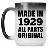 95th Birthday Made in 1929 All Parts Original - 15oz Color Changing Mug