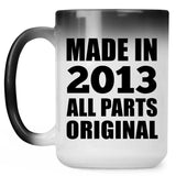 11th Birthday Made in 2013 All Parts Original - 15oz Color Changing Mug