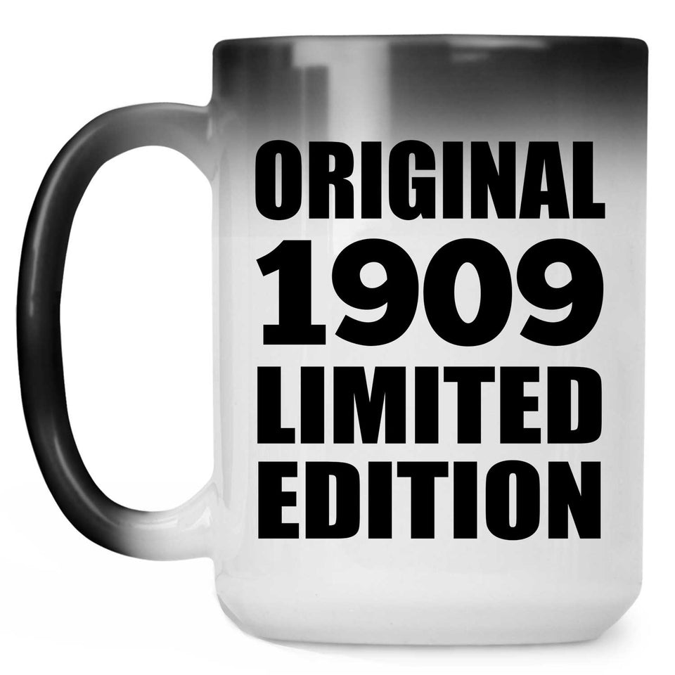115th Birthday Original 1909 Limited Edition - 15oz Color Changing Mug