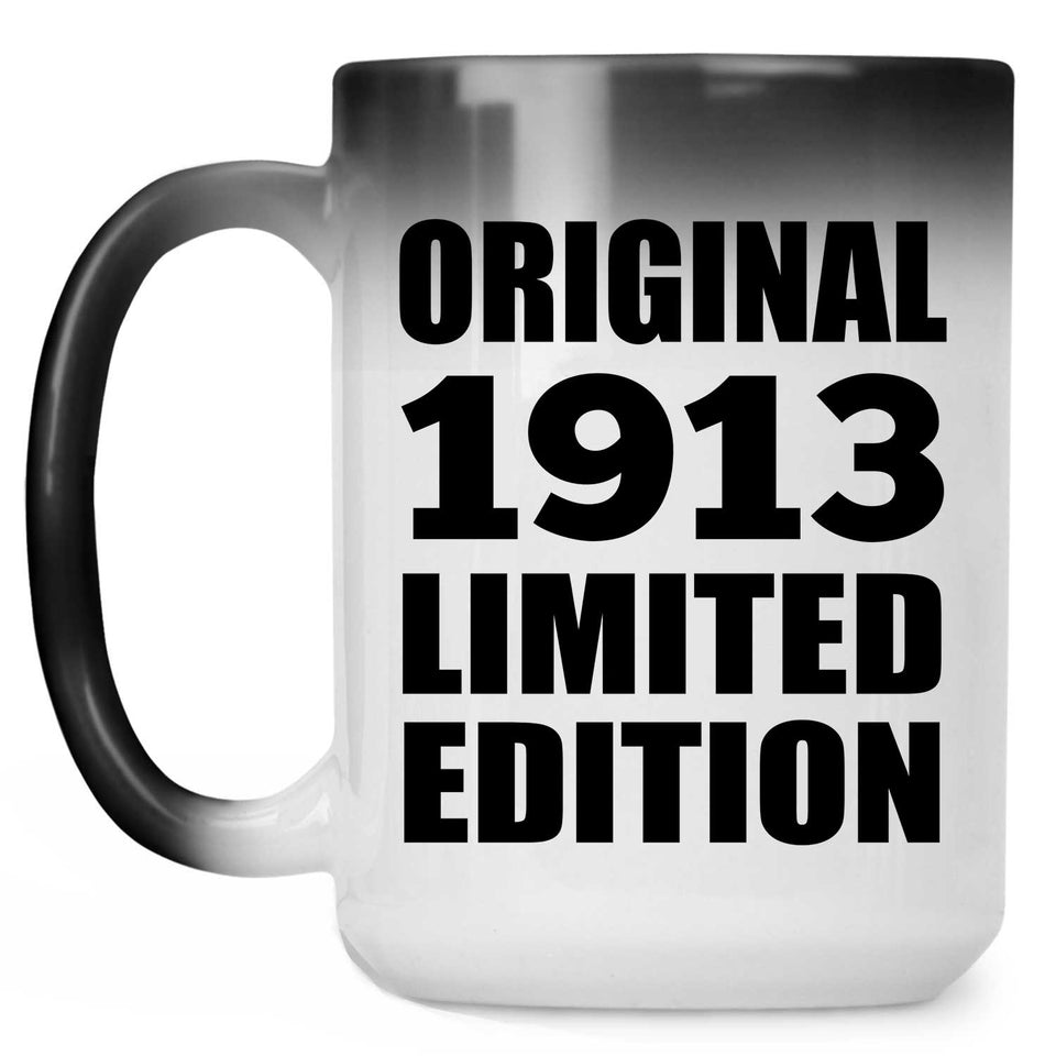 111th Birthday Original 1913 Limited Edition - 15oz Color Changing Mug