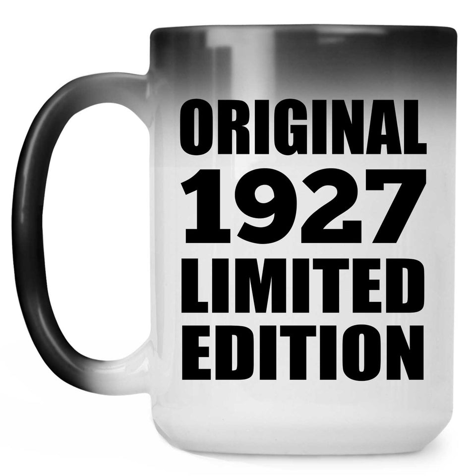 97th Birthday Original 1927 Limited Edition - 15oz Color Changing Mug