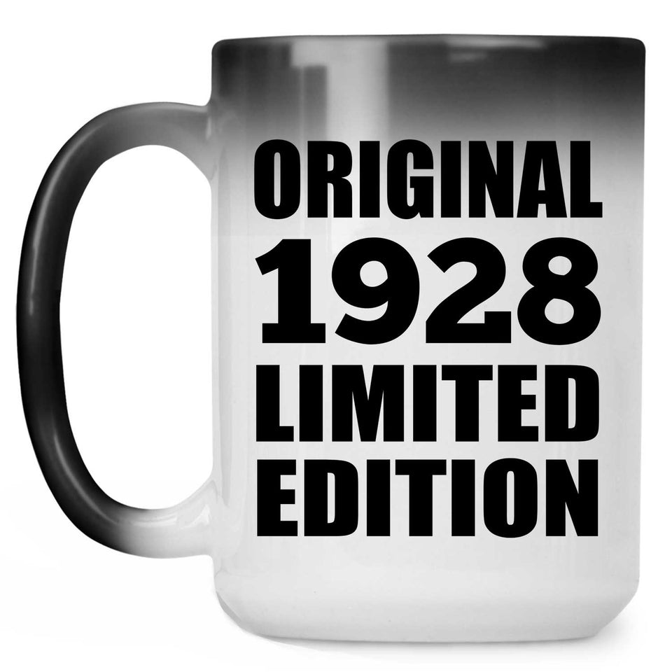 96th Birthday Original 1928 Limited Edition - 15oz Color Changing Mug