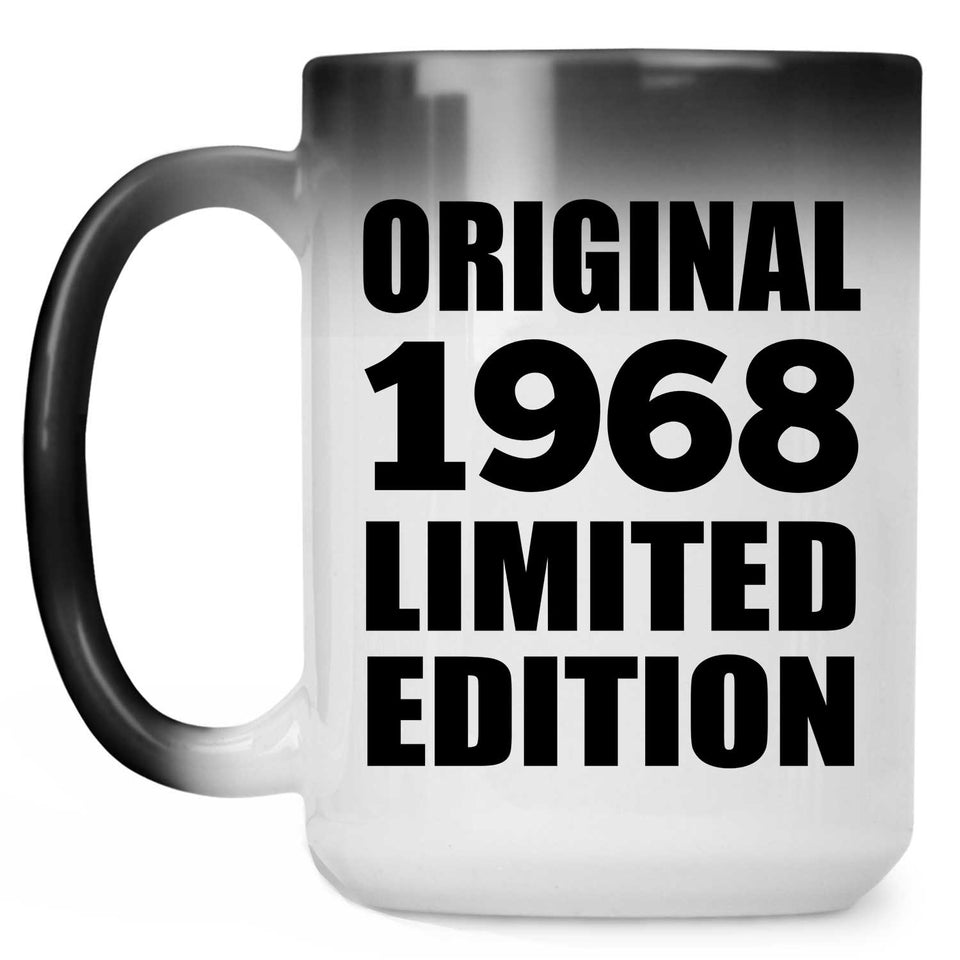 56th Birthday Original 1968 Limited Edition - 15oz Color Changing Mug