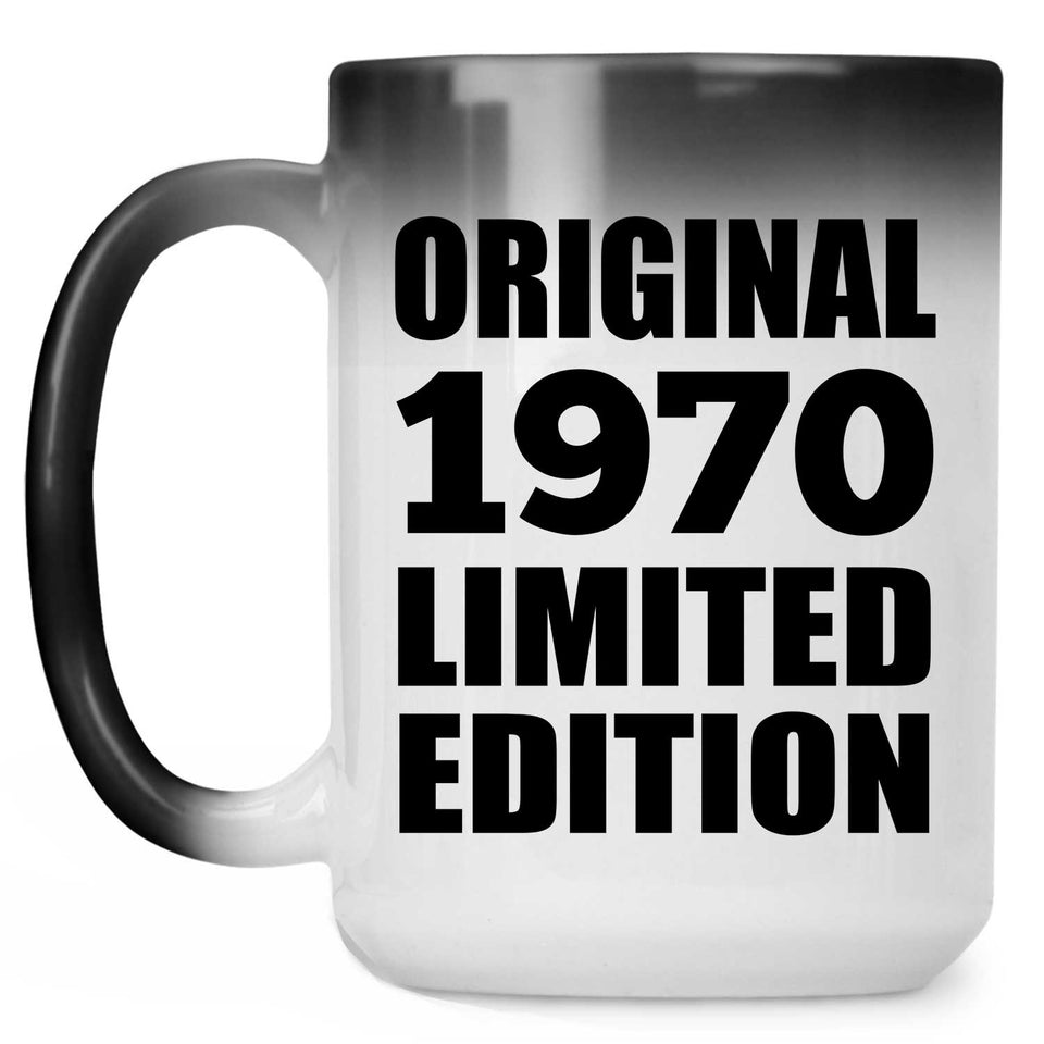 54th Birthday Original 1970 Limited Edition - 15oz Color Changing Mug