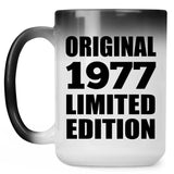 47th Birthday Original 1977 Limited Edition - 15oz Color Changing Mug