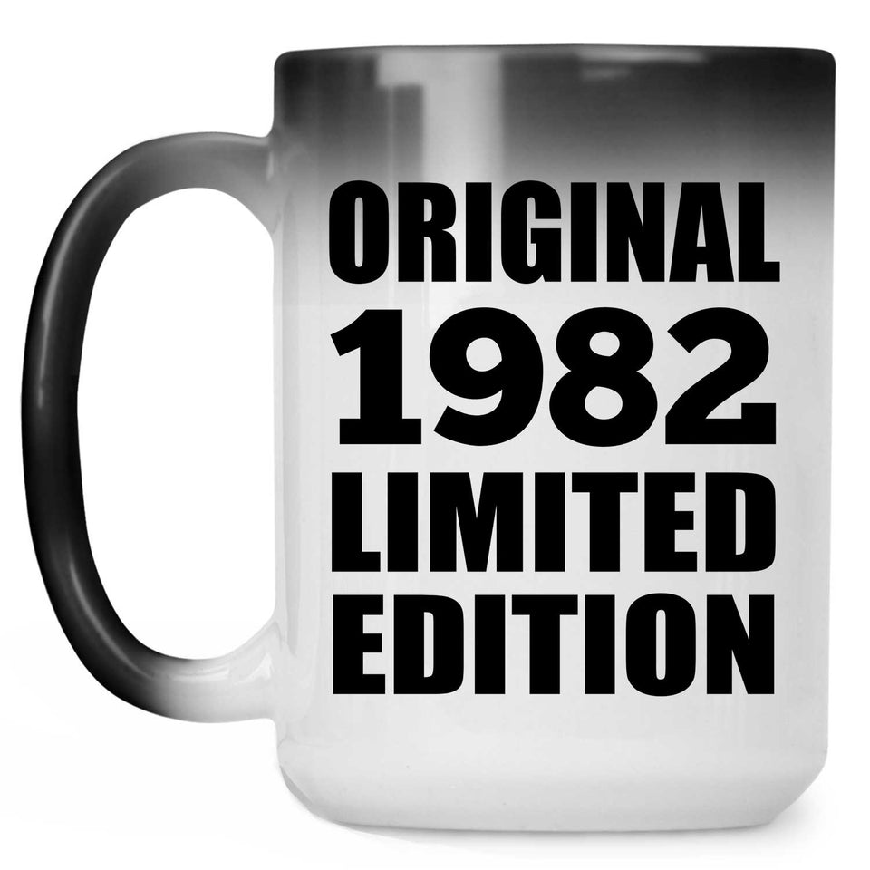 42nd Birthday Original 1982 Limited Edition - 15oz Color Changing Mug