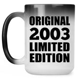 21st Birthday Original 2003 Limited Edition - 15oz Color Changing Mug