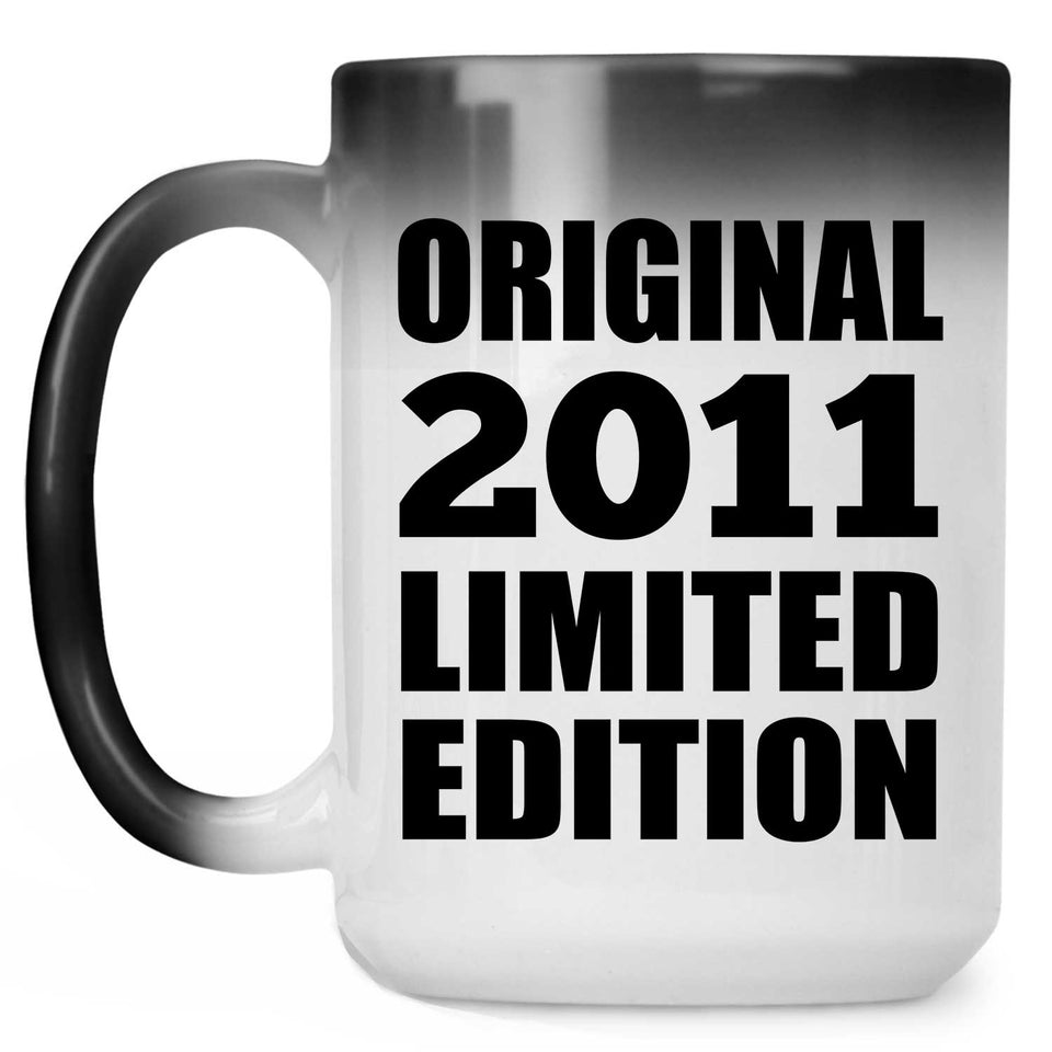 13th Birthday Original 2011 Limited Edition - 15oz Color Changing Mug