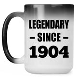 120th Birthday Legendary Since 1904 - 15oz Color Changing Mug