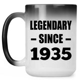 89th Birthday Legendary Since 1935 - 15oz Color Changing Mug