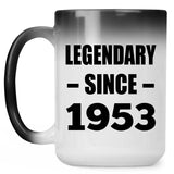 71st Birthday Legendary Since 1953 - 15oz Color Changing Mug