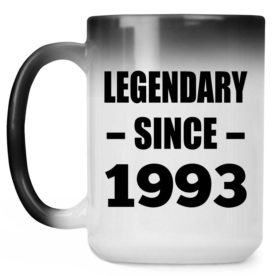 31st Birthday Legendary Since 1993 - 15oz Color Changing Mug