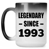 31st Birthday Legendary Since 1993 - 15oz Color Changing Mug