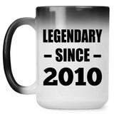 14th Birthday Legendary Since 2010 - 15oz Color Changing Mug