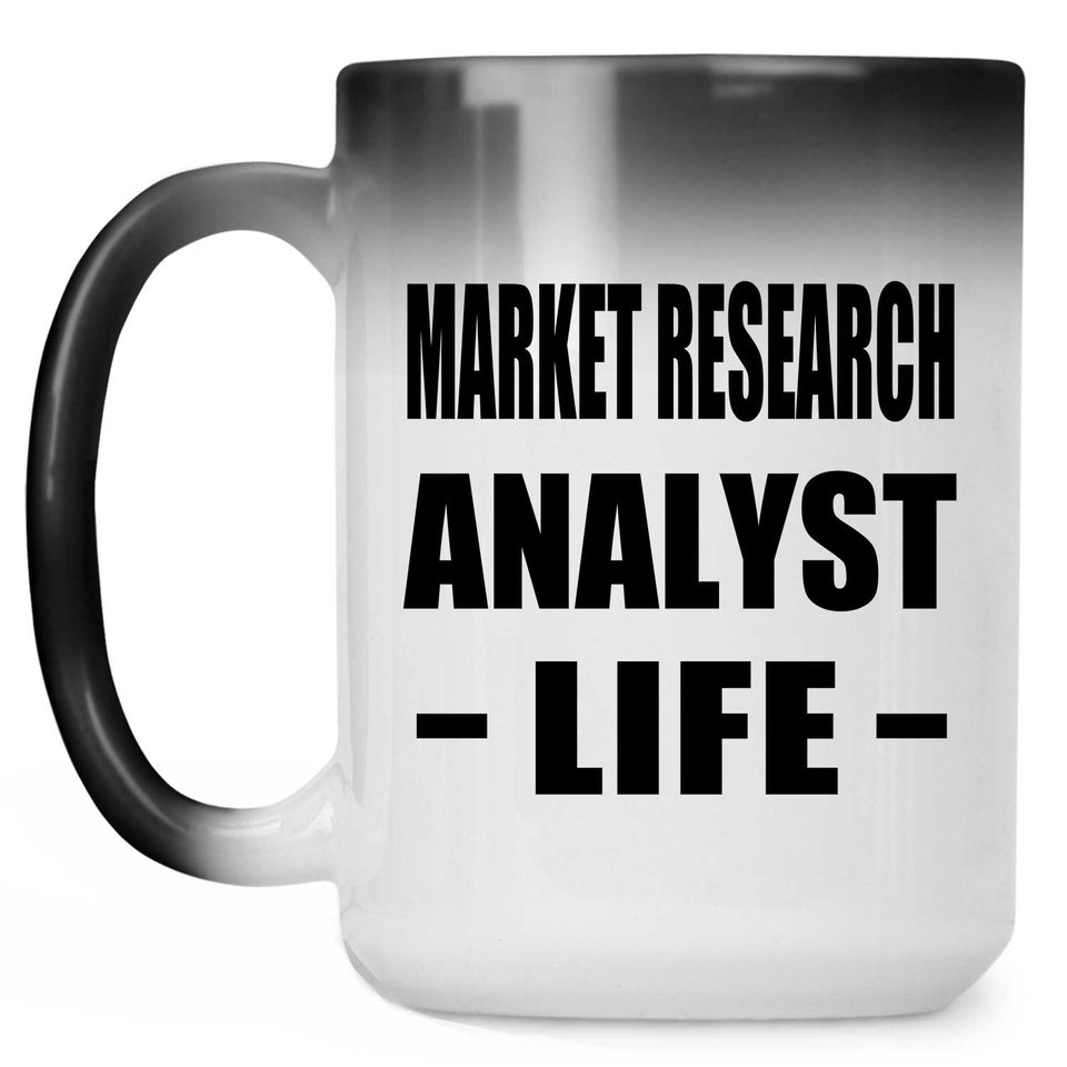 Market Research Analyst Life - 15oz Color Changing Mug