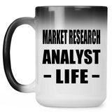Market Research Analyst Life - 15oz Color Changing Mug