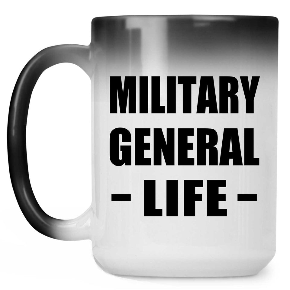 Military General Life - 15oz Color Changing Mug