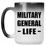 Military General Life - 15oz Color Changing Mug
