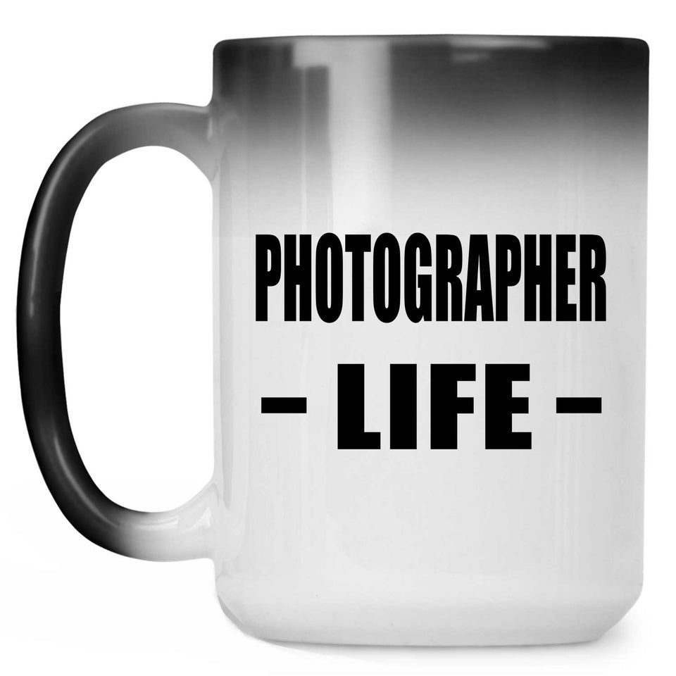 Photographer Life - 15oz Color Changing Mug