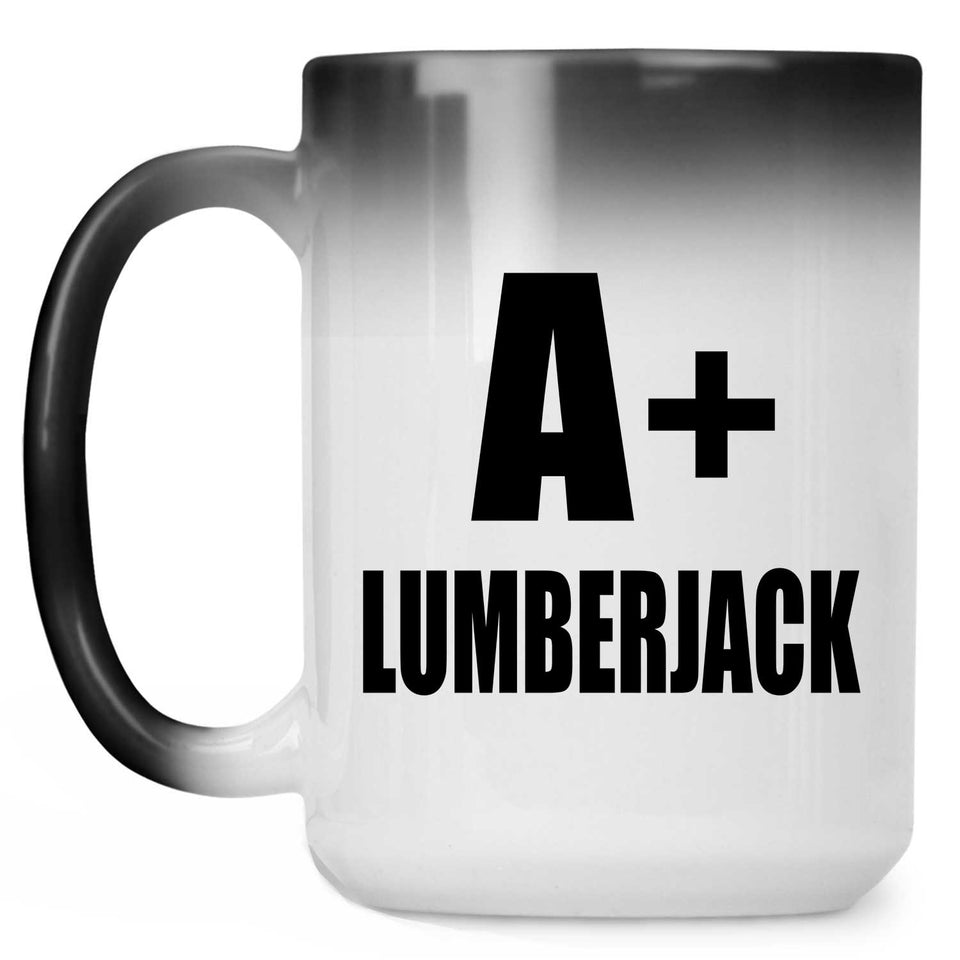 A+ Lumberjack - 15oz Color Changing Mug