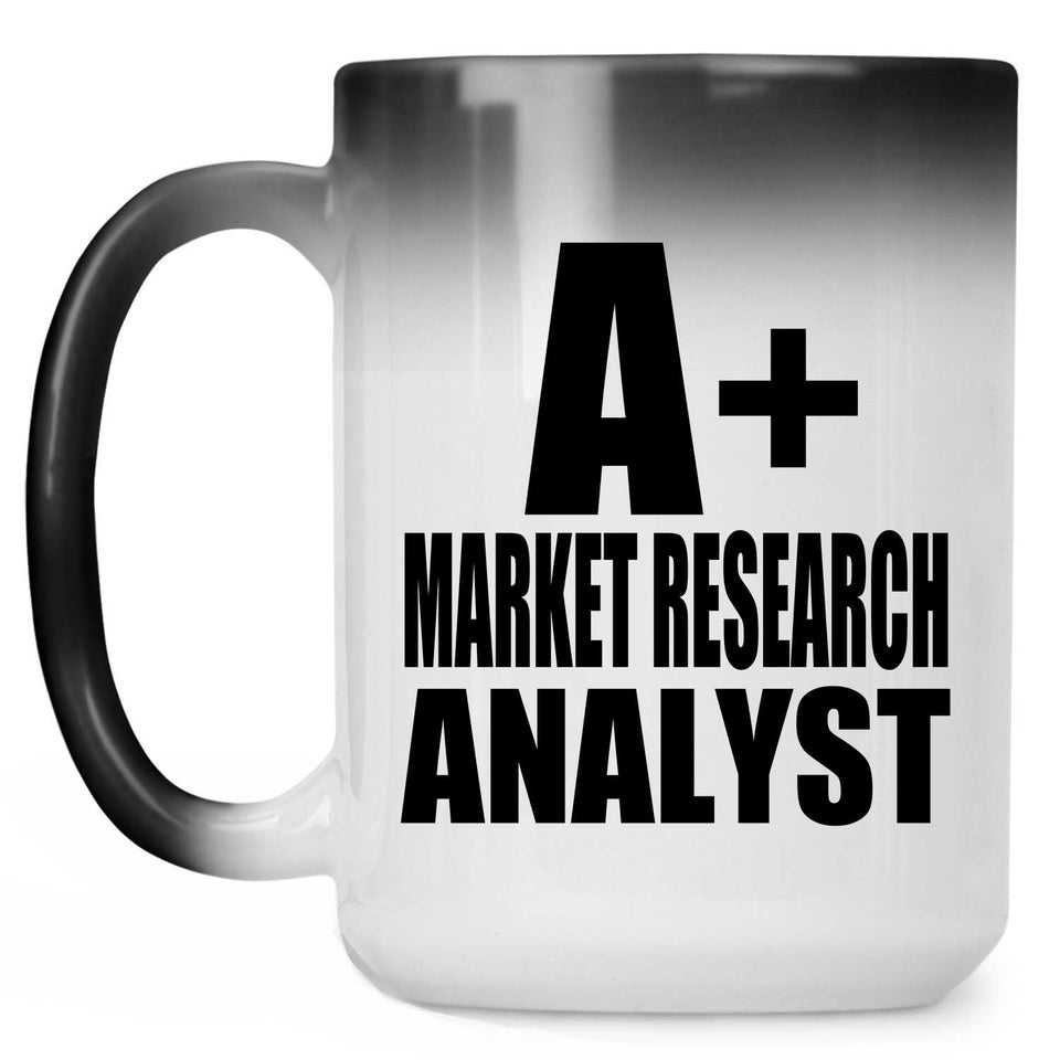 A+ Market Research Analyst - 15oz Color Changing Mug