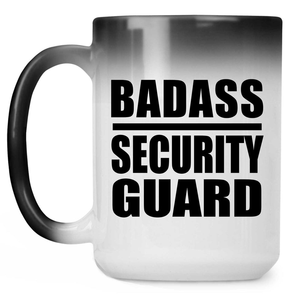 Badass Security Guard - 15oz Color Changing Mug