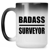 Badass Surveyor - 15oz Color Changing Mug