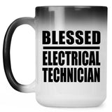 Blessed Electrical Technician - 15oz Color Changing Mug