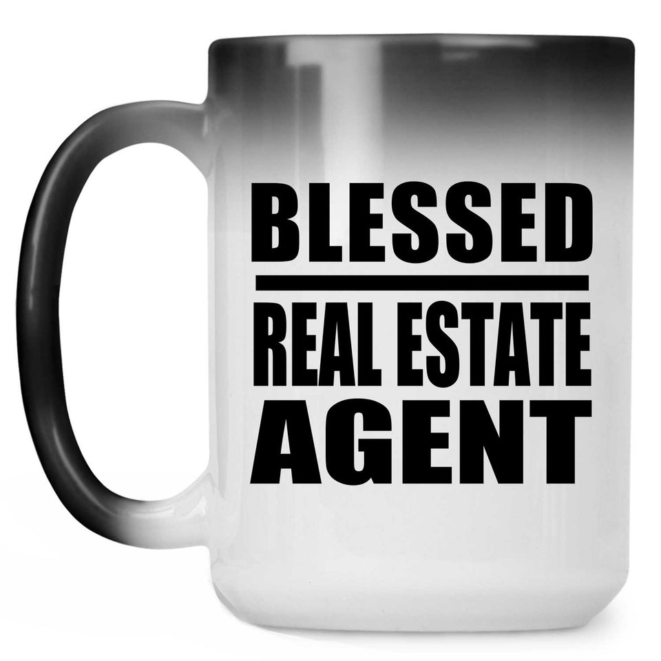 Blessed Real Estate Agent - 15oz Color Changing Mug