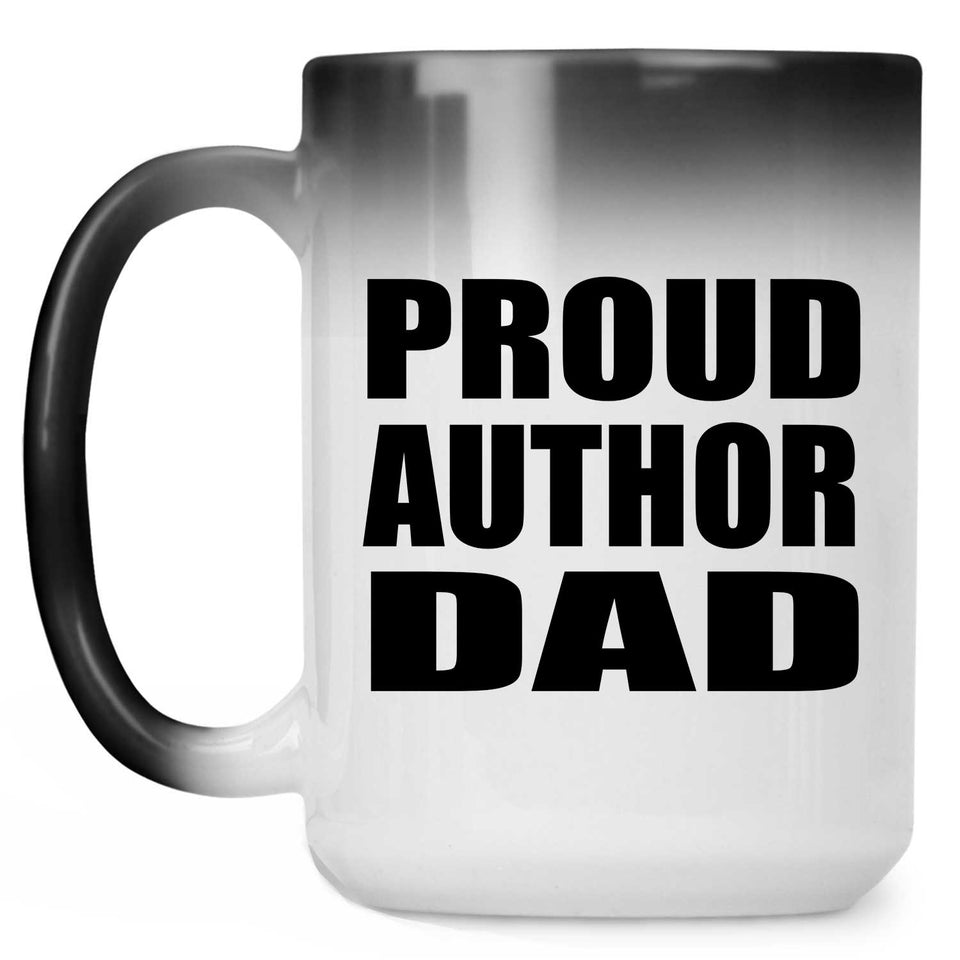 Proud Author Dad - 15oz Color Changing Mug