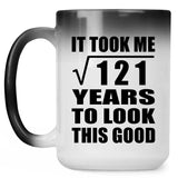 11th Birthday Took Square Root of 121 Years To Look Good - 15oz Color Changing Mug