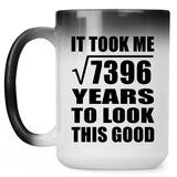 86th Birthday Took Square Root of 7396 Years To Look Good - 15oz Color Changing Mug