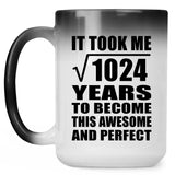 32nd Birthday Took Square Root of 1024 Years To Awesome - 15oz Color Changing Mug