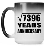 86th Anniversary Square Root of 7396 Years Anniversary - 15oz Color Changing Mug