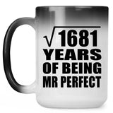 41st Anniversary Square Root of 1681 Years of Mr Perfect - 15oz Color Changing Mug