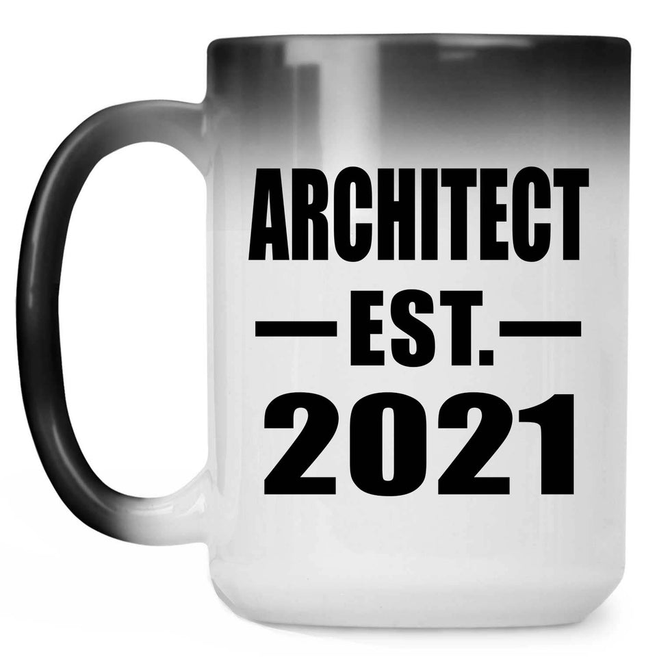 Architect Established EST. 2021 - 15oz Color Changing Mug