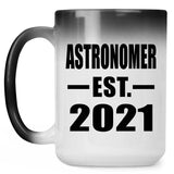 Astronomer Established EST. 2021 - 15oz Color Changing Mug