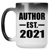 Author Established EST. 2021 - 15oz Color Changing Mug