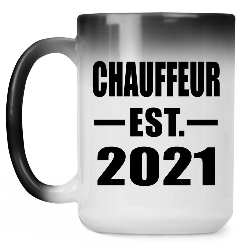 Chauffeur Established EST. 2021 - 15oz Color Changing Mug