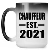 Chauffeur Established EST. 2021 - 15oz Color Changing Mug