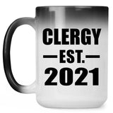 Clergy Established EST. 2021 - 15oz Color Changing Mug