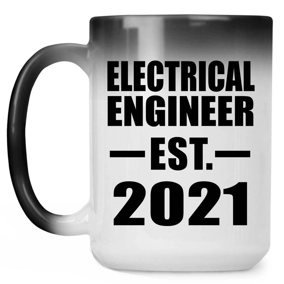Electrical Engineer Established EST. 2021 - 15oz Color Changing Mug