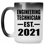 Engineering Technician Established EST. 2021 - 15oz Color Changing Mug