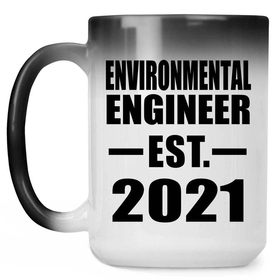 Environmental Engineer Established EST. 2021 - 15oz Color Changing Mug