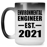 Environmental Engineer Established EST. 2021 - 15oz Color Changing Mug