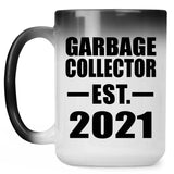 Garbage Collector Established EST. 2021 - 15oz Color Changing Mug