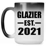 Glazier Established EST. 2021 - 15oz Color Changing Mug