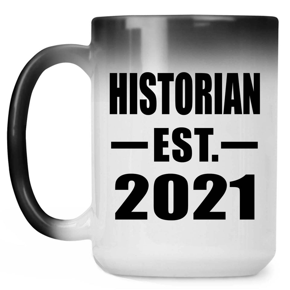 Historian Established EST. 2021 - 15oz Color Changing Mug