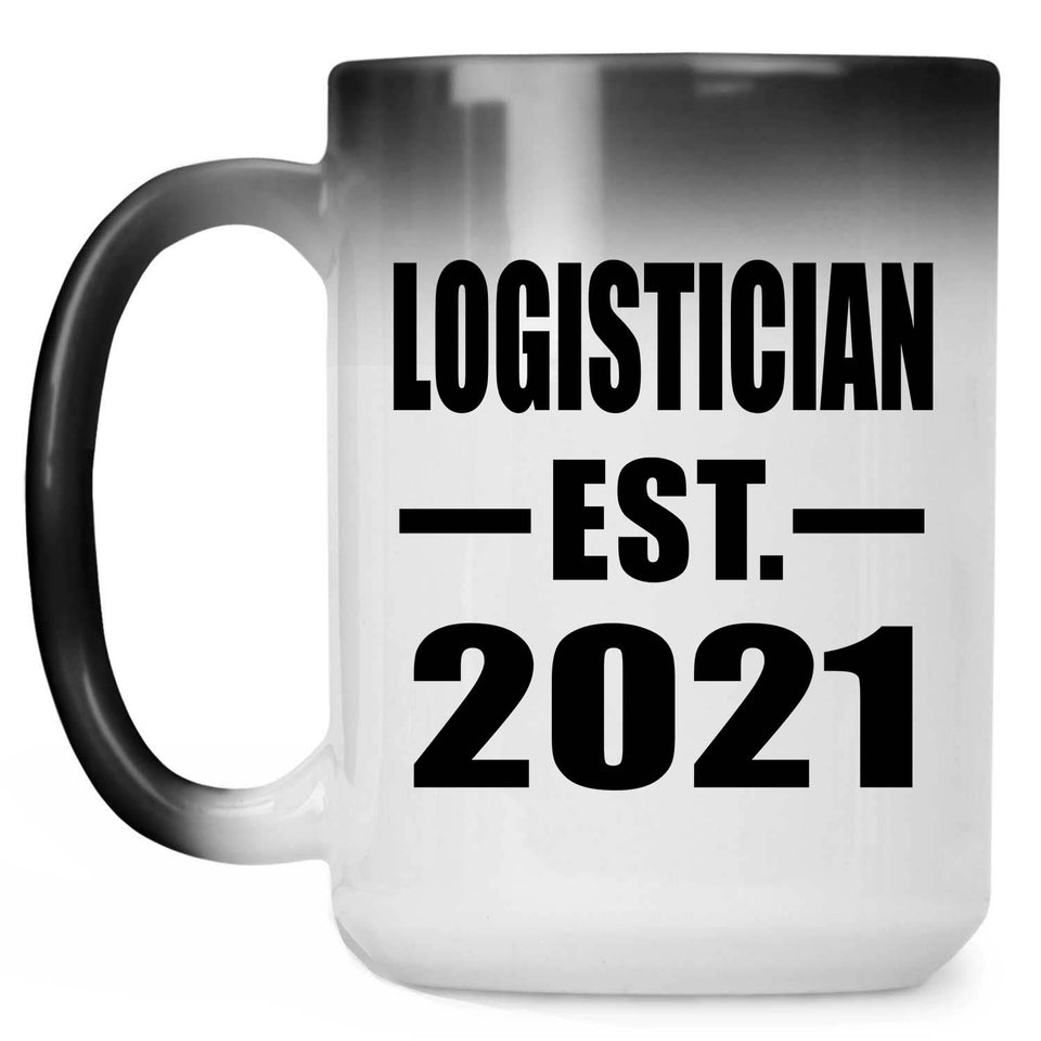 Logistician Established EST. 2021 - 15oz Color Changing Mug