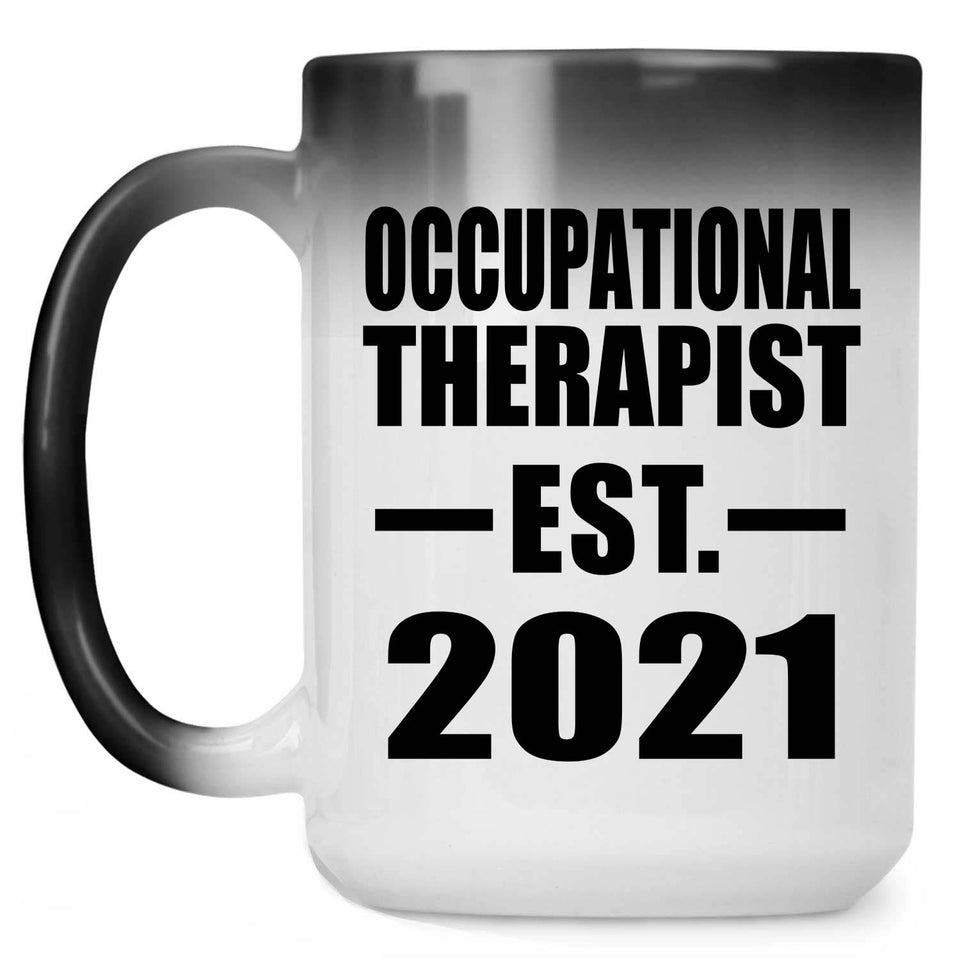 Occupational Therapist Established EST. 2021 - 15oz Color Changing Mug
